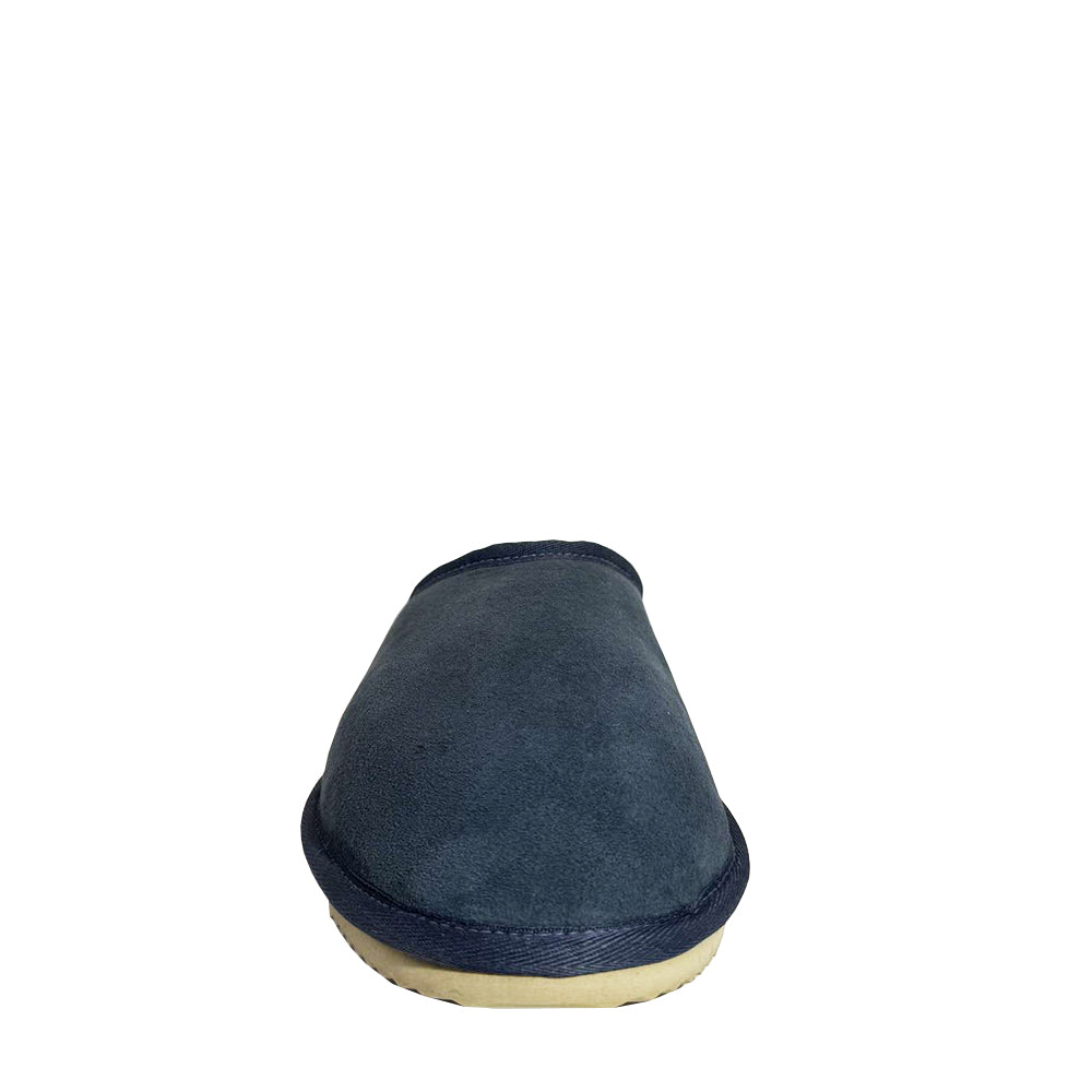 BONDI UGG Australian Made Classic Sheepskin Scuff - Navy