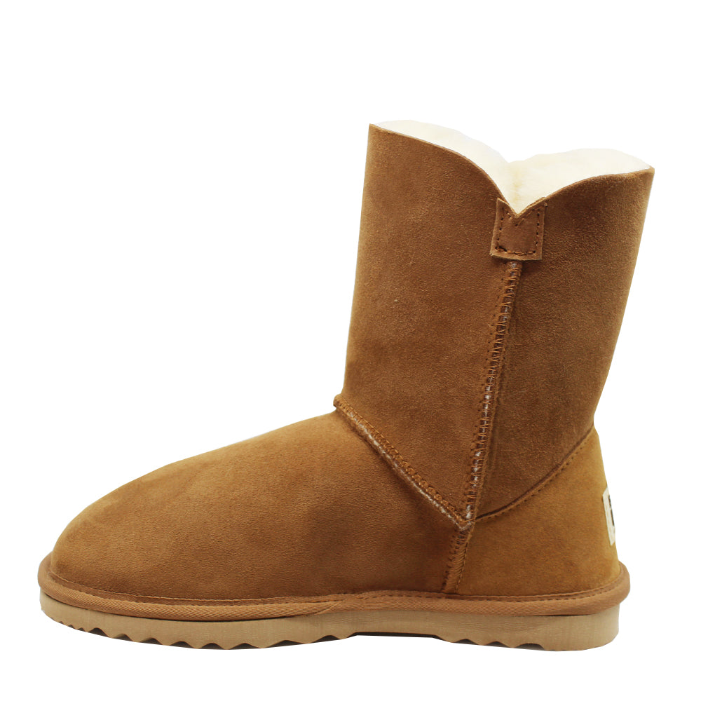 BONDI UGG - Australian Made Short Button Sheepskin Boots