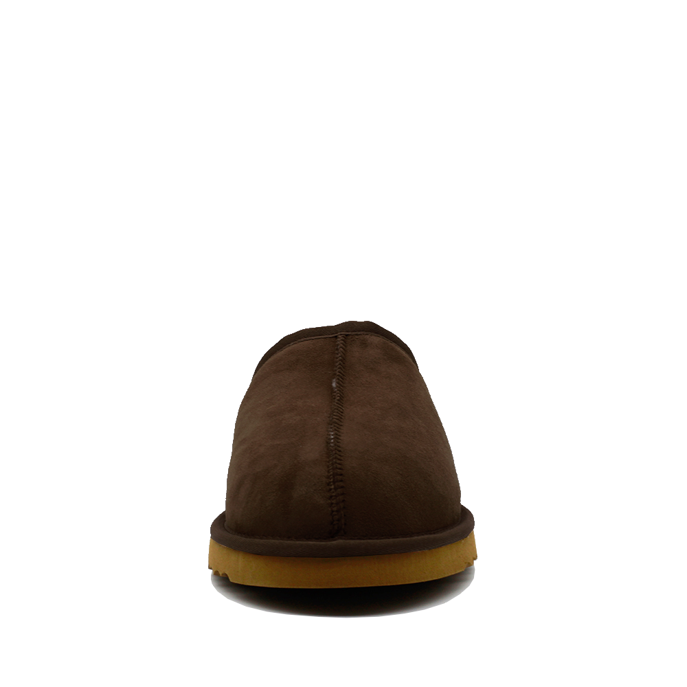 WARATAH UGG® Australian Made Premium Sheepskin Mens Scuff - Chocolate