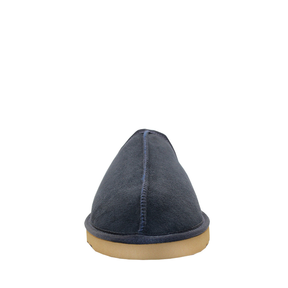 WARATAH UGG® Australian Made Premium Sheepskin Mens Scuff - Navy