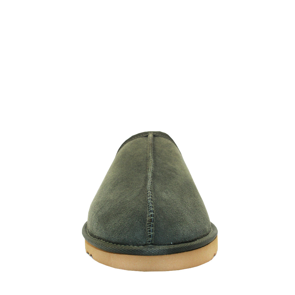 WARATAH UGG® Australian Made Premium Sheepskin Mens Scuff - Sage