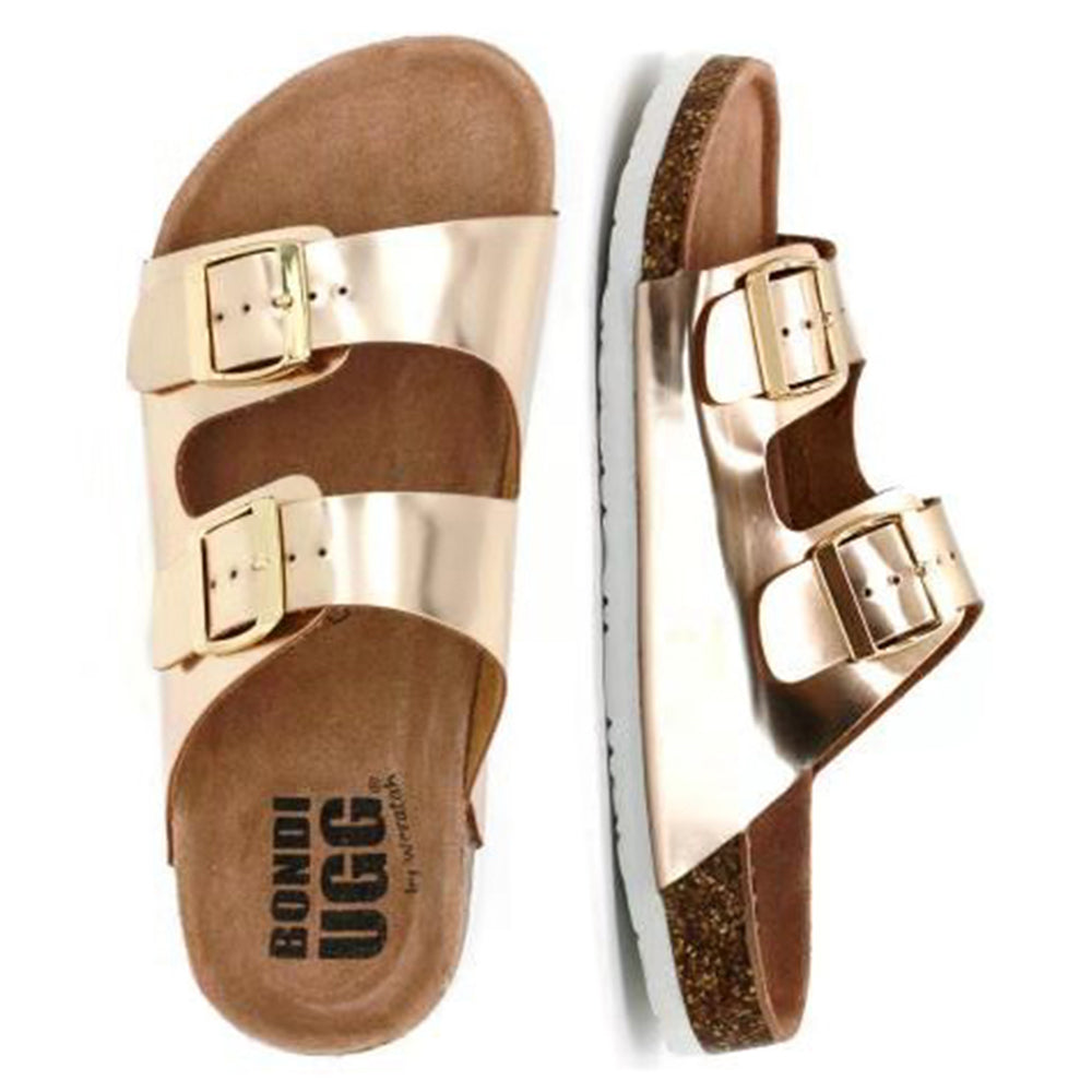 ugg rose gold flip flops