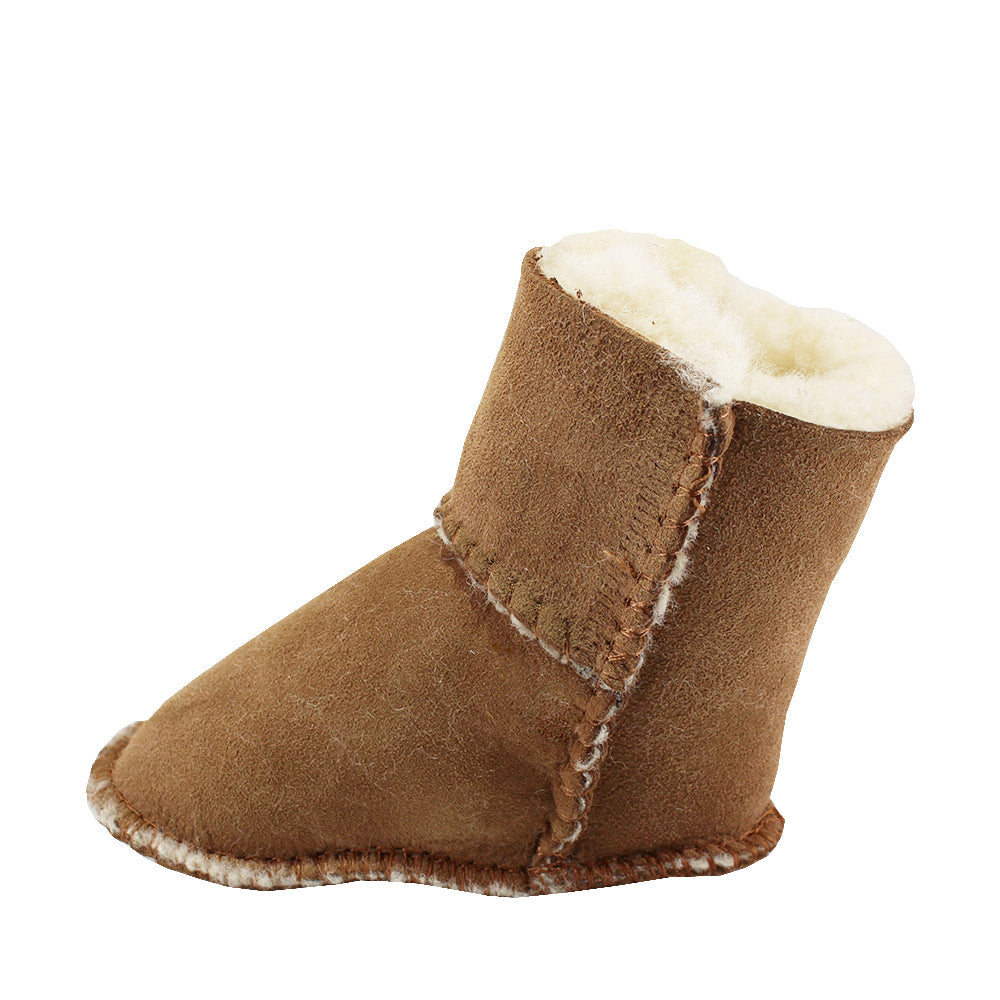 BONDI UGG - Australian Made KIDS Velcro Sheepskin Baby Booties