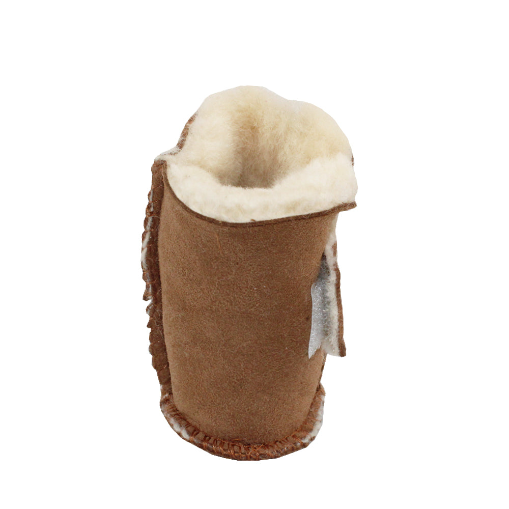 BONDI UGG - Australian Made KIDS Velcro Sheepskin Baby Booties