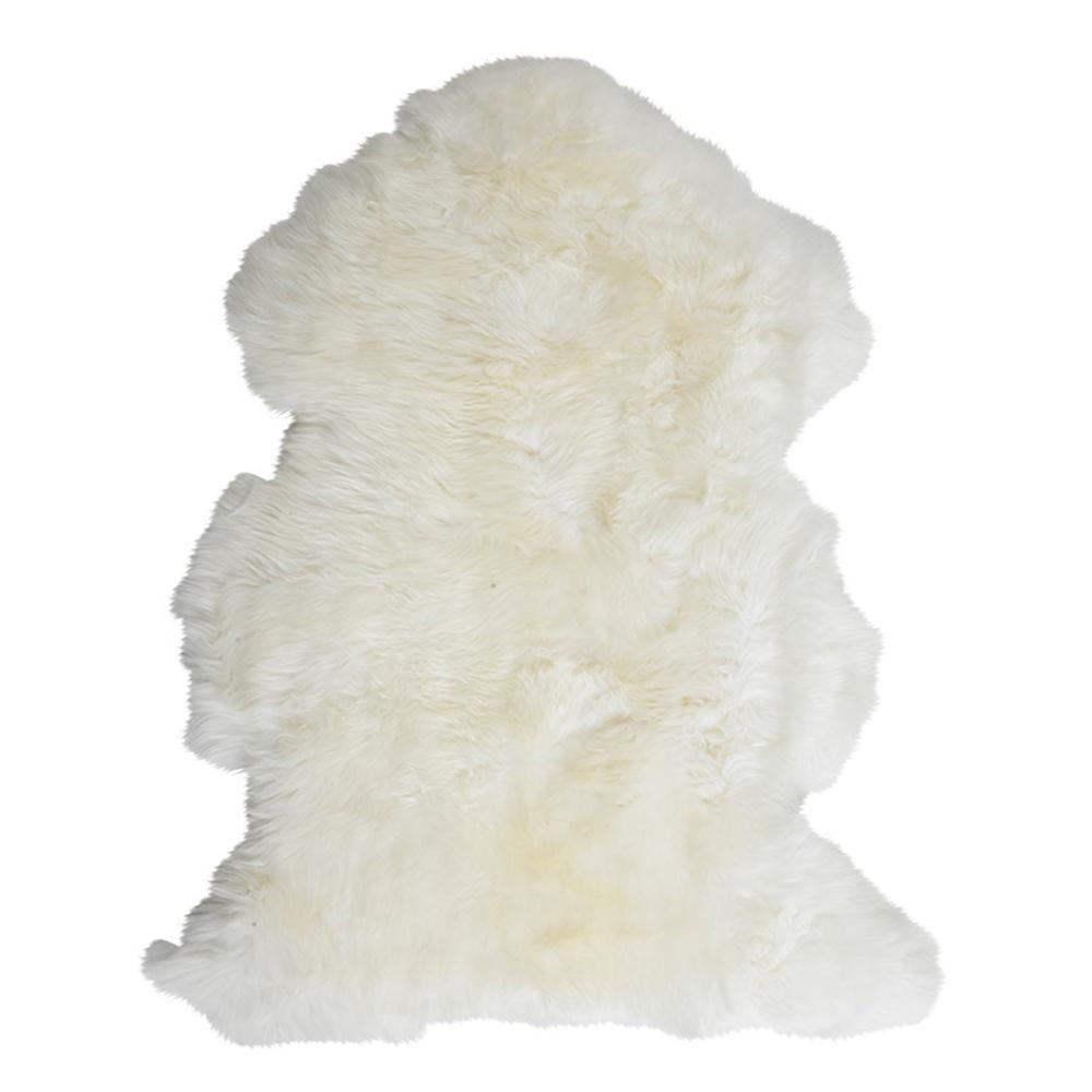 Merino Sheepskin Rug - Natural White