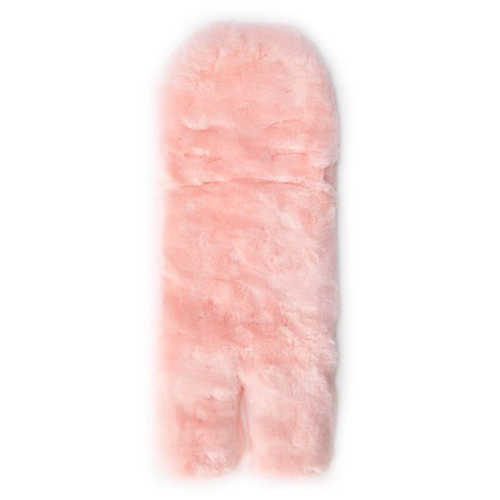 Cozy TravelerTM Shorn Lambskin  Stroller Rug - Pink